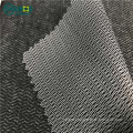 high quality warp knitted weft insert napping interlining brushed tricot fabric